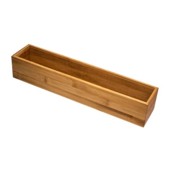 KUTIJA BAMBUS PRAVOUGAONA KUHINJSKA 8X38X7CM- JJA