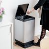 KANTA ZA SMEĆE TOKYO 80L CRNA/ALU - 2