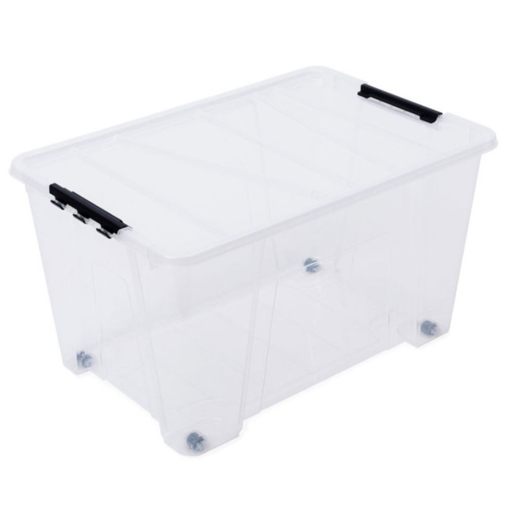 KUTIJA JOLLY PVC SA TOČKIĆIMA 50L PROVIDNA DEA