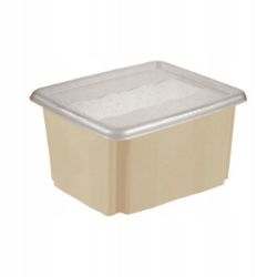 KUTIJA PVC SA POKLOPCEM 24L BEŽ