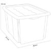 KUTIJA PVC SA POKLOPCEM 45L SIVA - 3