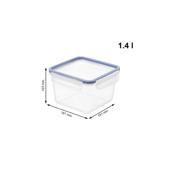 KUTIJA ZA FRIZIDER  KVADRAT 1.4 l CLIC & LOCK ROTHO