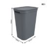 KORPA ZA VEŠ PVC CRNA 50 l BRISEN ROTHO - 2