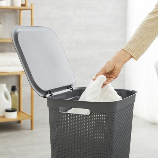KORPA ZA VEŠ PVC CRNA 50 l BRISEN ROTHO