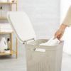 KORPA ZA VEŠ PVC SIVA 50 l BRISEN ROTHO - 3