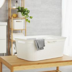 KORPA ZA VEŠ PVC BELA 41l BRISEN ROTHO