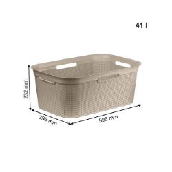KORPA ZA VEŠ PVC SIVA 41l BRISEN ROTHO