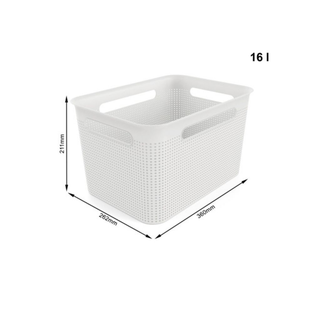 KUTIJA PVC BELA 16l BRISEN ROTHO