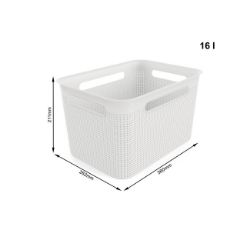 KUTIJA PVC BELA 16l BRISEN ROTHO