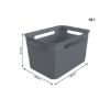 KUTIJA PVC TAMNO SIVA 16l BRISEN ROTHO - 2