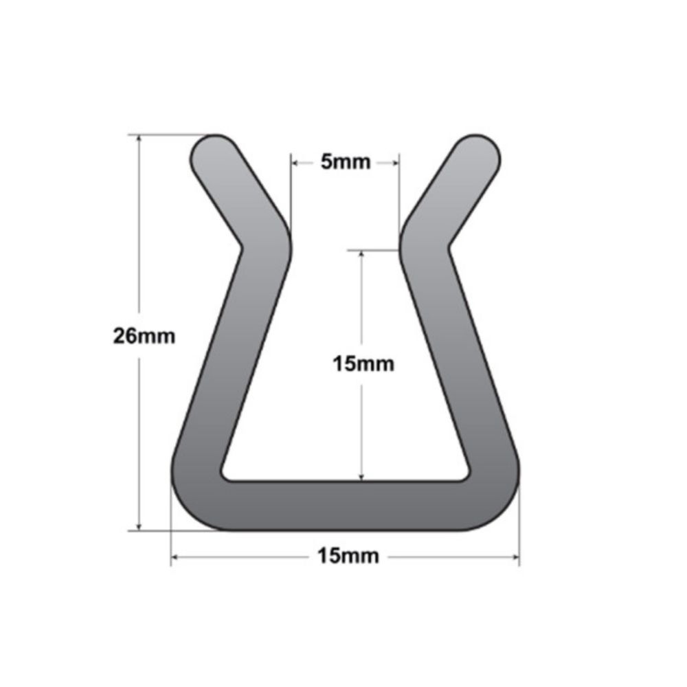 PROFIL U 5-15  2m EPE