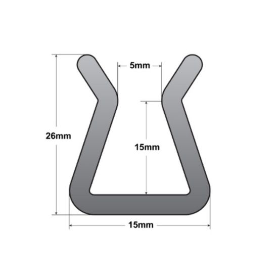 PROFIL U 5-15  2m EPE
