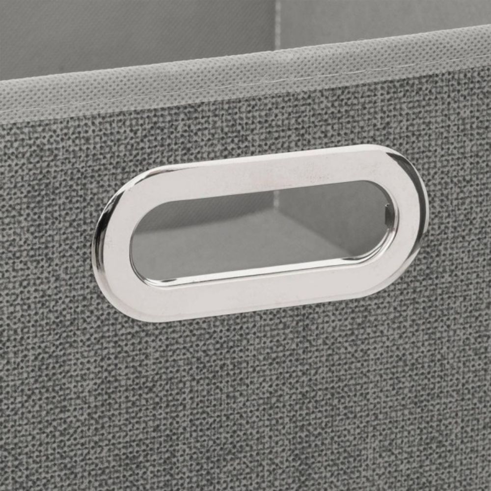 KUTIJA ZA ODLAGANJE MODUL 31X31X15CM POLIPROPILEN SVIJETLO SIVA