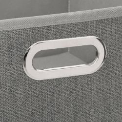 KUTIJA ZA ODLAGANJE MODUL 31X31X15CM POLIPROPILEN SVIJETLO SIVA
