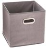 KUTIJA ZA ODLAGANJE MODUL 31X31X31CM POLIPROPILEN SVIJETLO SIVA - 1