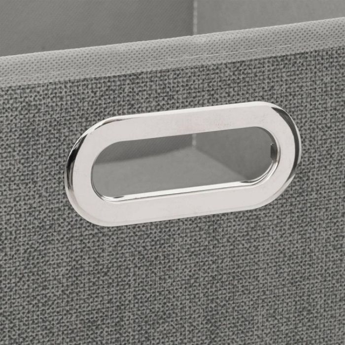 KUTIJA ZA ODLAGANJE MODUL 31X31X31CM POLIPROPILEN SVIJETLO SIVA