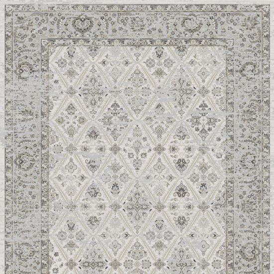 TEPIH "VINTAGE" KREM/SREBRNI  160X230CM