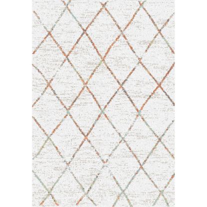 TEPIH "DEEP PILE" SLONOVA KOST 160X230CM ROMBOVI