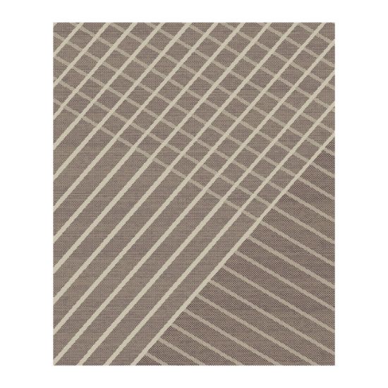 TEPIH "OUTDOOR" SLONOVA KOST/SREBRNO/TAUPE 60X110CM