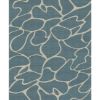 TEPIH "OUTDOOR" SLONOVA KOST/SREBRNO/PLAVI 160X230CM - 1