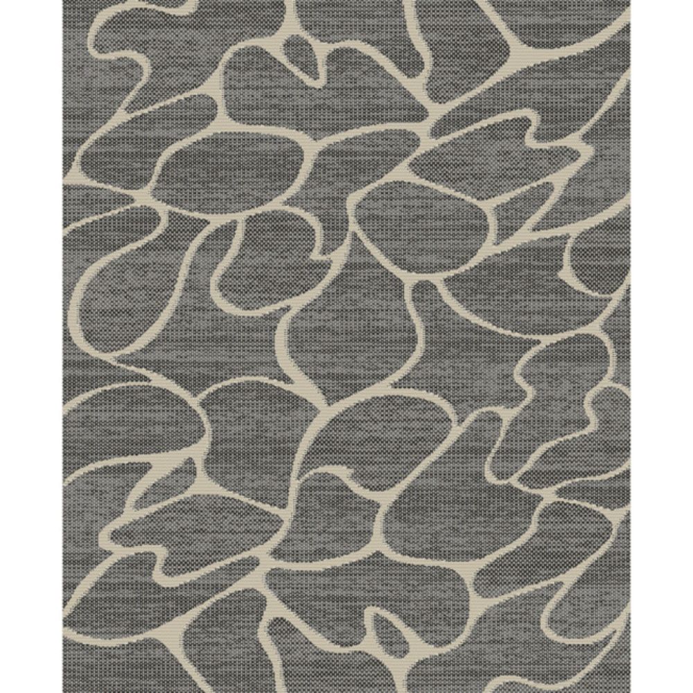 TEPIH "OUTDOOR" SLONOVA KOST/SREBRNO/SIVI 160X230CM  MODERN LINE