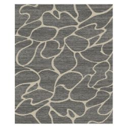 TEPIH "OUTDOOR" SLONOVA KOST/SREBRNO/SIVI 120X170CM   MODERN LINE