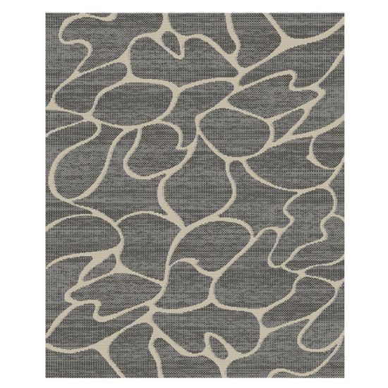TEPIH "OUTDOOR" SLONOVA KOST/SREBRNO/SIVI 120X170CM   MODERN LINE