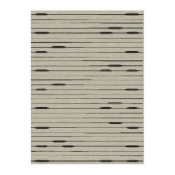 TEPIH "SISAL STYLE" SREBRNO/CRNI   60X110CM