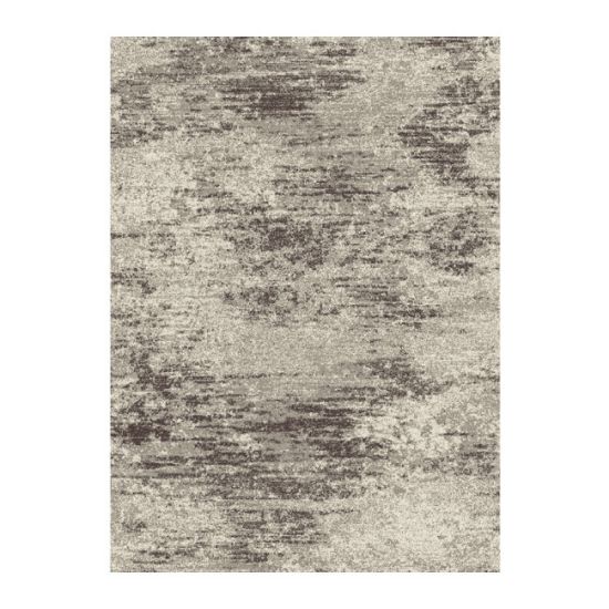 TEPIH "SOFT CURLY" SIVA/T.BRAON 60X110CM