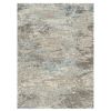 TEPIH "SOFT CURLY" SLONOVA KOST/PLAVI 120X170CM - 1