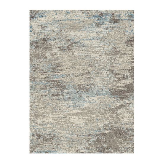 TEPIH "SOFT CURLY" SLONOVA KOST/PLAVI 60X110CM