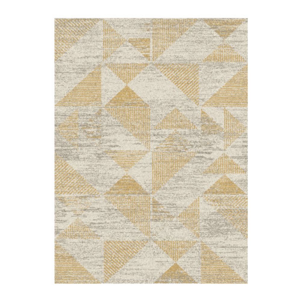 TEPIH "SOFT CURLY" SLONOVA KOST/ZLATNI  60X110CM