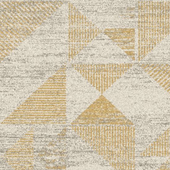 TEPIH "SOFT CURLY" SLONOVA KOST/ZLATNI  60X110CM