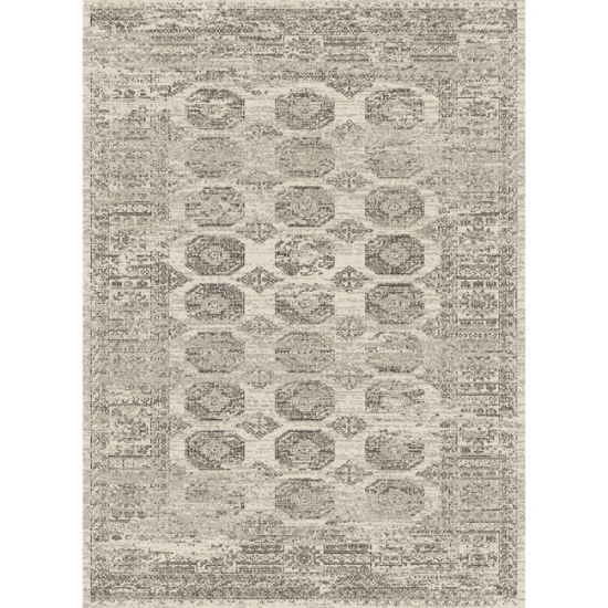 TEPIH "SOFT CURLY" SLONOVA KOST/T.BRAON 160X220CM