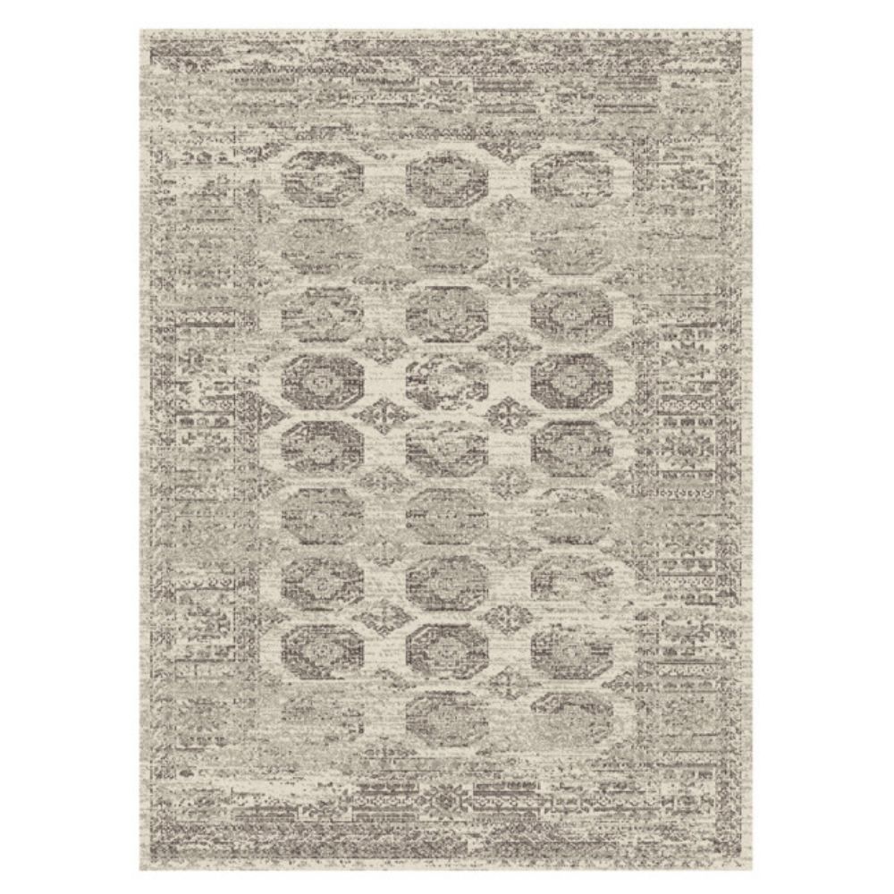 TEPIH "SOFT CURLY" SLONOVA KOST/T.BRAON 120X170CM