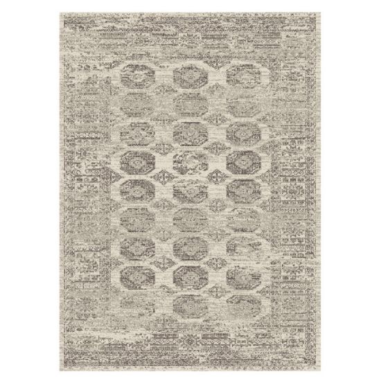 TEPIH "SOFT CURLY" SLONOVA KOST/T.BRAON 120X170CM