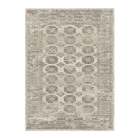 TEPIH "SOFT CURLY" SLONOVA KOST/T.BRAON 60X110CM