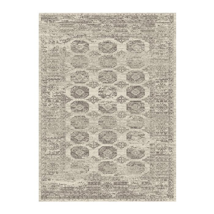 TEPIH "SOFT CURLY" SLONOVA KOST/T.BRAON 60X110CM
