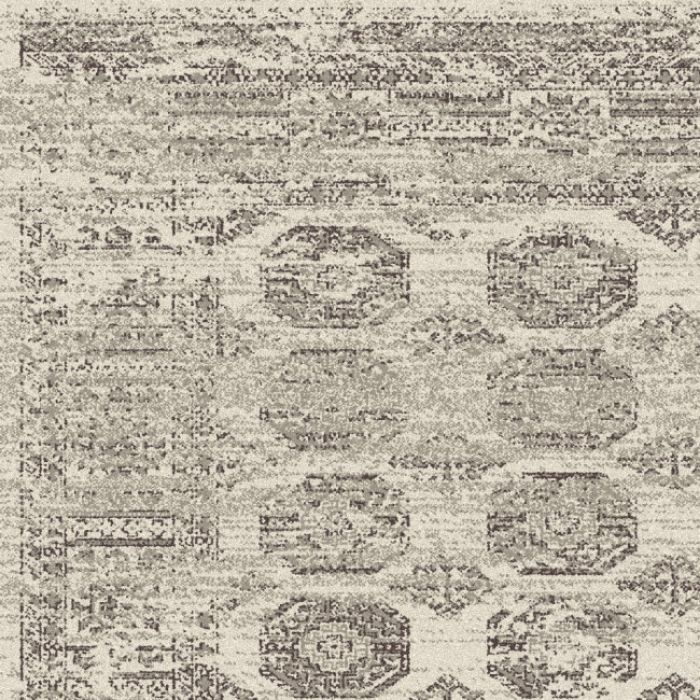 TEPIH "SOFT CURLY" SLONOVA KOST/T.BRAON 60X110CM