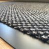 OTIRAČ TWIST SIVI 60X120cm   GUMA PO OBODU  - 2