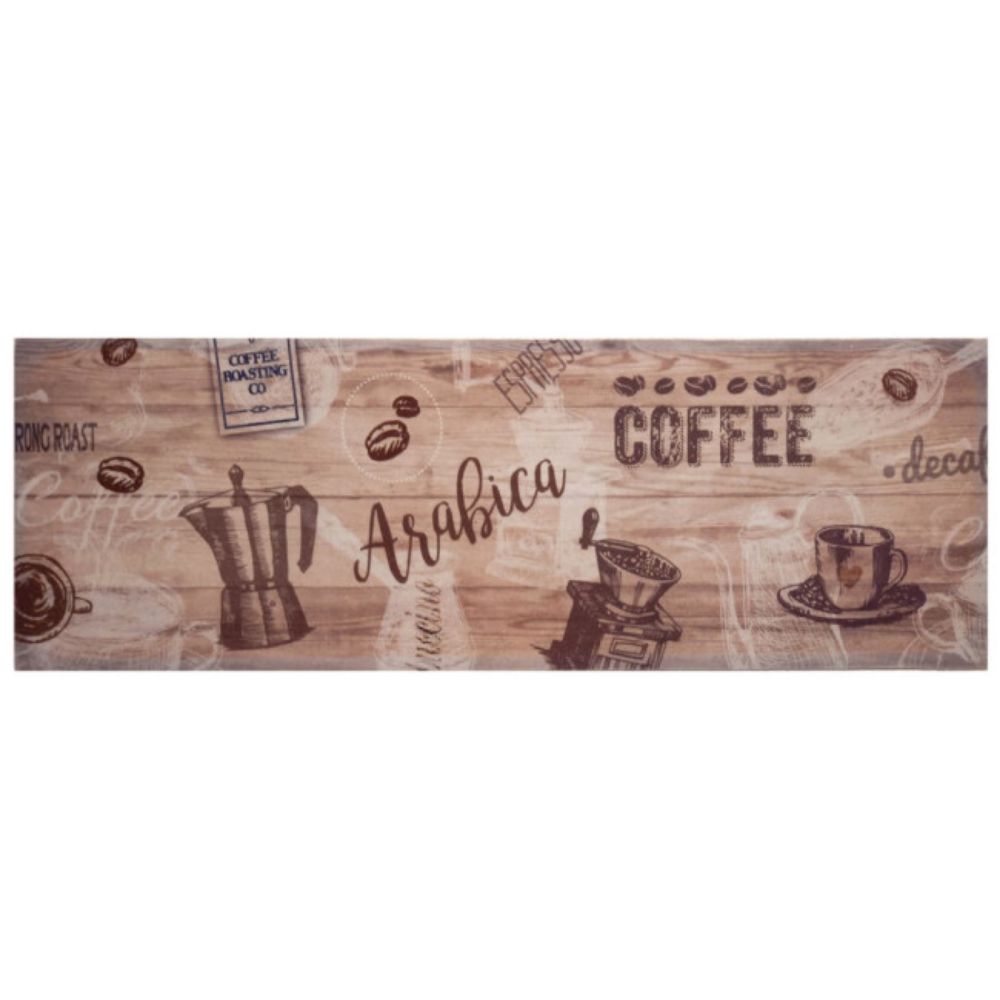 OTIRAČ DECO KUHINJSKI  45X125cm COFFE