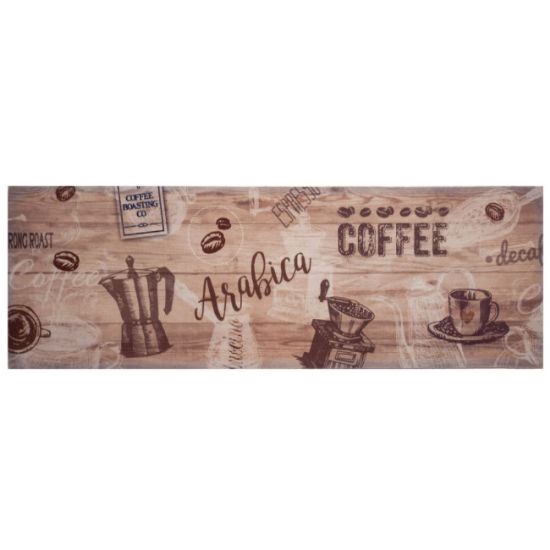 OTIRAČ DECO KUHINJSKI  45X125cm COFFE