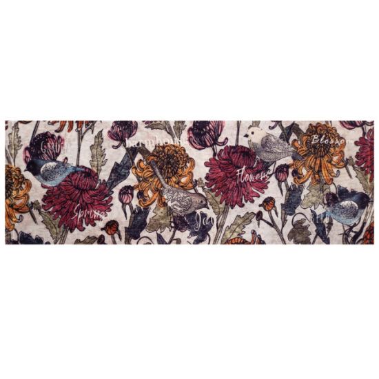 OTIRAČ DECO KUHINJSKI  45X125cm  CVEĆE