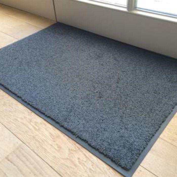 OTIRAČ PURE CLEAN  SIVI 40X60cm     GUMA PO OBODU 