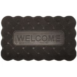 OTIRAČ GUMENI TANKI ALLEGRA "WELCOME" 45x75cm