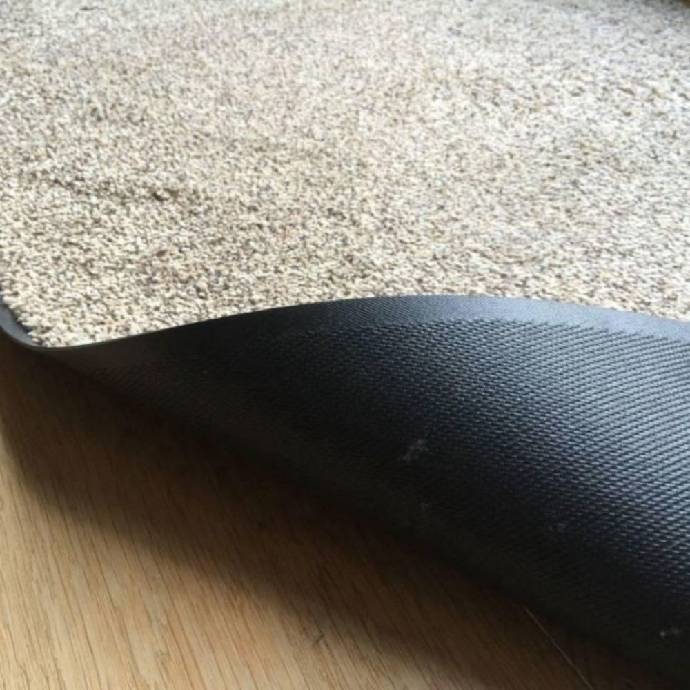 OTIRAČ ECO-DRY BEŽ 60x90cm   GUMA PO OBODU