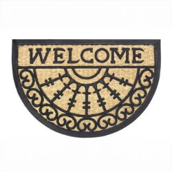 OTIRAČ COCO-GUMA Welcome 40x60 POLUKRUŽNI