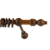 GARNIŠNA DRVENA SET 28mm ORAH 200cm - 1
