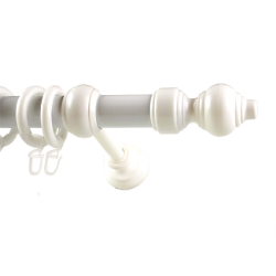 GARNIŠNA PVC SET 28mm BELA 240cm