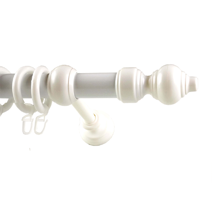 GARNIŠNA PVC SET 28mm BELA 300cm